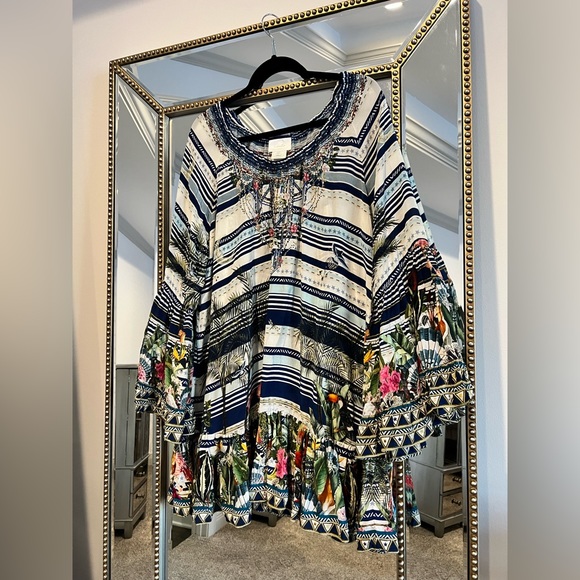 Camilla Frill Mini Dress - Picture 1 of 5